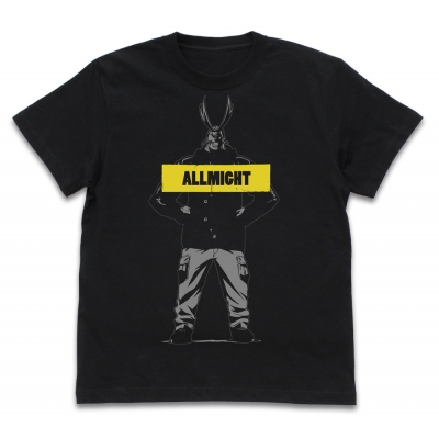 【グッズ-Tシャツ】僕のヒーローアカデミア オールマイト Tシャツ 雪まつりVer. BLACK-XL