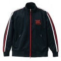 【グッズ-ジャンパー・コート】SSSS.DYNAZENON ジャージ BLACK×RED×WHITE-XLの画像