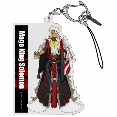 グッズ キーホルダー Fate Grand Order 終局特異点 冠位時間神殿ソロモン 魔術王ソロモン アクリルマルチキーホルダー アニメイト