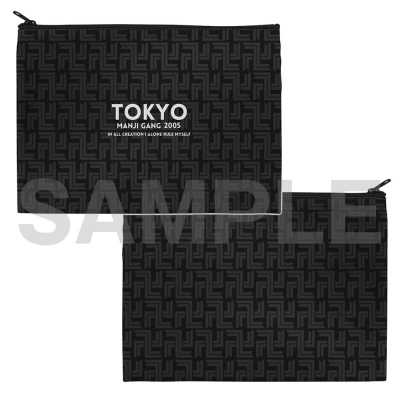 【グッズ-ポーチ】東京リベンジャーズ 東京卍會 フラットポーチ