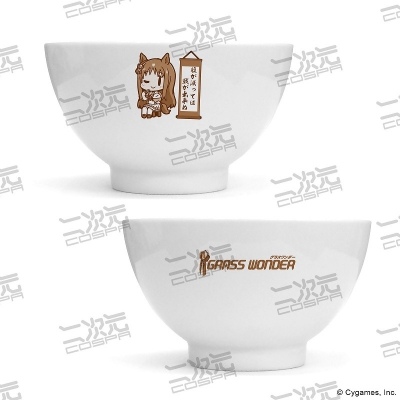 【グッズ-茶碗】ウマ娘プリティーダービー グラスワンダー どんぶり