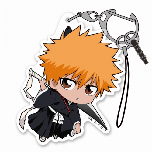 グッズ キーホルダー Bleach 黒崎一護 アクリルつままれ アニメイト