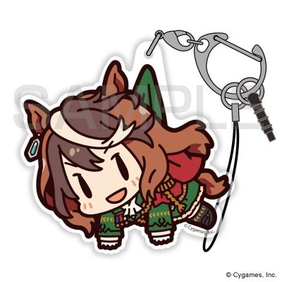 【グッズ-キーホルダー】ウマ娘 プリティーダービー ゲーム版 シンボリルドルフ アクリルつままれ
