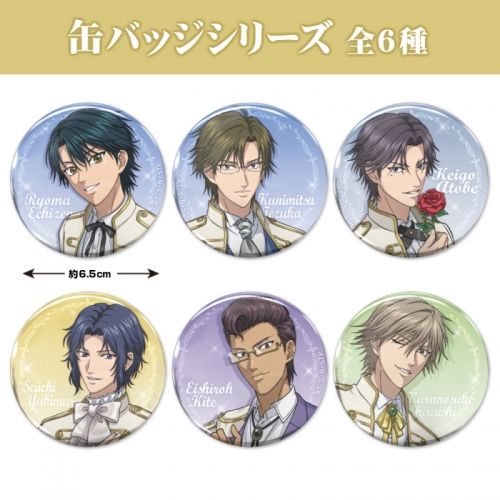 グッズ-バッチ】新テニスの王子様 描き下ろし 白石蔵ノ介 缶バッジ  