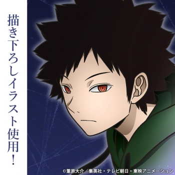 グッズ-バッチ】ワールドトリガー 描き下ろし 風間蒼也 缶バッジ 