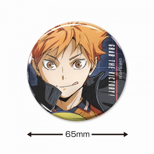 グッズ-バッチ】ハイキュー!! 日向翔陽 65mm缶バッジ Ver.2.0 | アニメイト