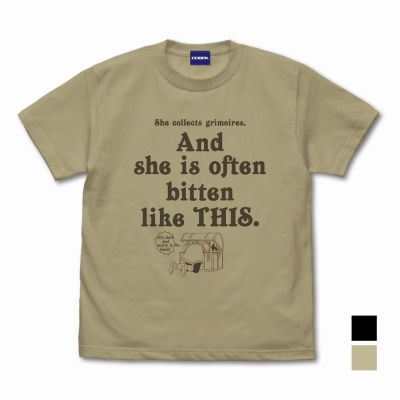【グッズ-Tシャツ】葬送のフリーレン ミミックに食べられるフリーレン Tシャツ/SAND KHAKI-L