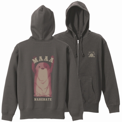 【グッズ-ジャンパー・コート】メイドインアビス 烈日の黄金郷 マアアさん ジップパーカー/CHARCOAL-L