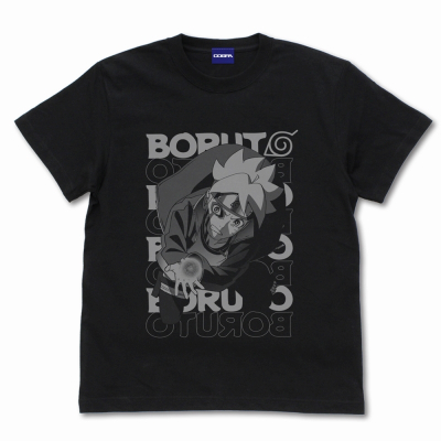 【グッズ-Tシャツ】BORUTO-ボルト- NARUTO NEXT GENERATIONS うずまきボルト(カーマ)Tシャツ/BLACK-S