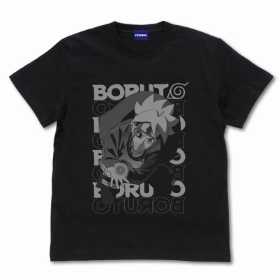 【グッズ-Tシャツ】BORUTO-ボルト- NARUTO NEXT GENERATIONS うずまきボルト(カーマ)Tシャツ/BLACK-XL