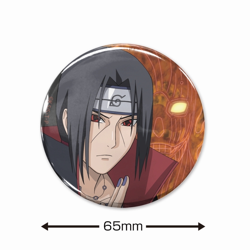 【グッズ-バッチ】NARUTO-ナルト- 疾風伝 描き下ろし うちはイタチ 65mm缶バッジ | アニメイト