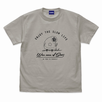 【グッズ-Tシャツ】佐々木とピーちゃん ピーちゃん Tシャツ/LIGHT GRAY-M