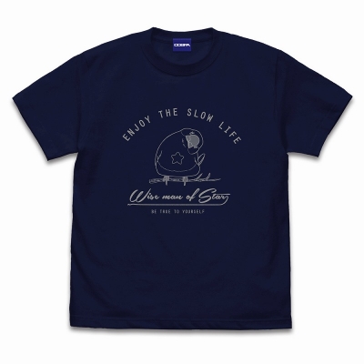 【グッズ-Tシャツ】佐々木とピーちゃん ピーちゃん Tシャツ/NAVY-L