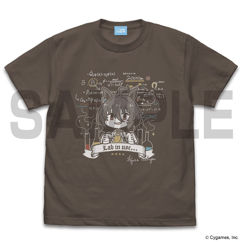 【グッズ-Tシャツ】ウマ娘 プリティーダービー アグネスタキオンの実験中 Tシャツ/CHARCOAL-L