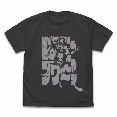 【グッズ-Tシャツ】デッドデッドデーモンズデデデデデストラクション はにゃにゃフワ~ッ Tシャツ/SUMI-M