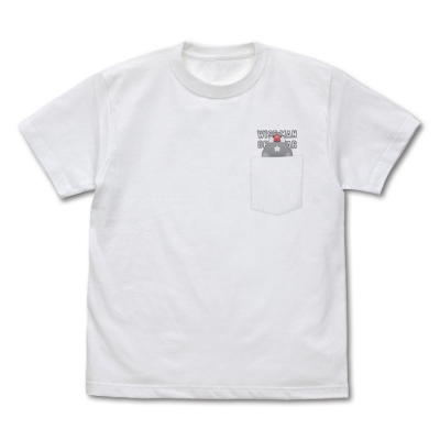 【グッズ-Tシャツ】「佐々木とピーちゃん」 ピーちゃん ポケットTシャツ/WHITE-S
