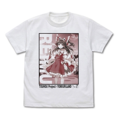 【グッズ-Tシャツ】東方Project 博麗霊夢 Tシャツ よみうりランドVer. illust:えれっと/WHITE-M