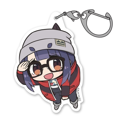 【グッズ-キーホルダー】『ゆるキャン△ SEASON3』 大垣千明 アクリルつままれ