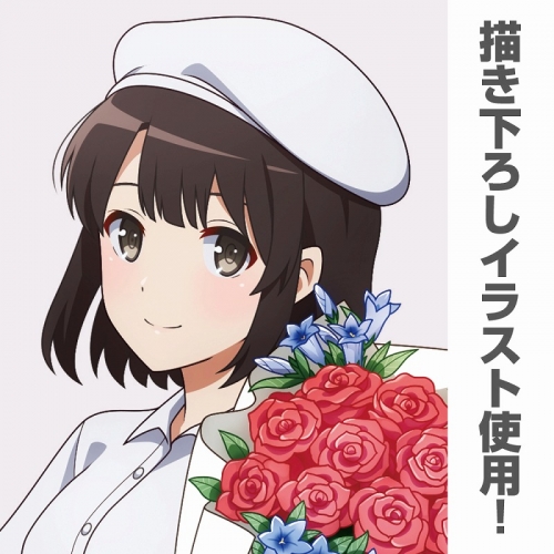グッズ-ボード】冴えない彼女の育てかた Fine 描き下ろし 加藤恵 A4 