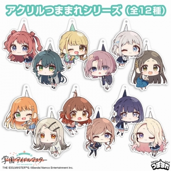 グッズ-キーホルダー】学園アイドルマスター 月村手毬 アクリルつま 