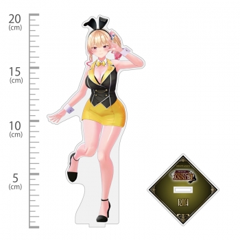 グッズ-スタンドポップ】バニーガーデン 凜 両面アクリルスタンド（大 