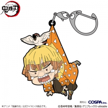 グッズ-キーホルダー】アニメ「鬼滅の刃」 我妻善逸 つままれ | アニメイト