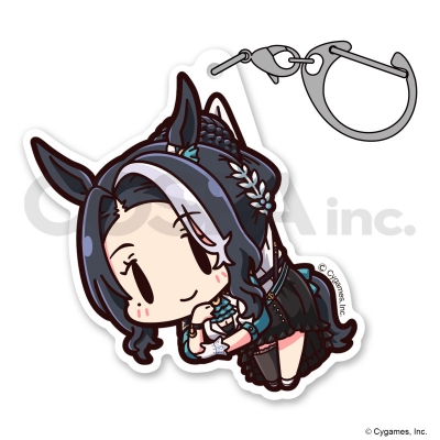 【グッズ-キーホルダー】ウマ娘 プリティーダービー メジロラモーヌ アクリルつままれ