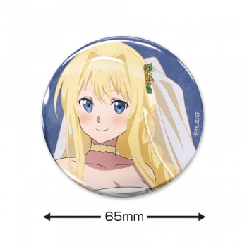 グッズ-バッチ】ソードアート・オンライン 描き下ろし アリス 65mm缶 