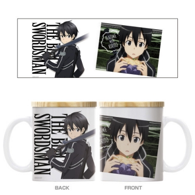 【グッズ-マグカップ】ソードアート・オンライン キリトとひと休み フタ付きフルカラーマグカップ