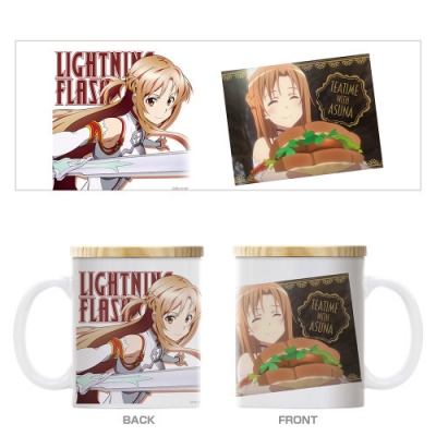 【グッズ-マグカップ】ソードアート・オンライン アスナとひと休み フタ付きフルカラーマグカップ