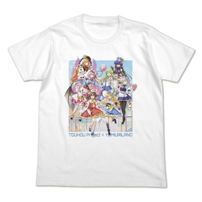 【グッズ-Tシャツ】東方Project ×よみうりランド2025 フルカラーTシャツ/WHITE-XL