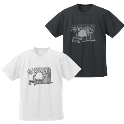 【グッズ-Tシャツ】葬送のフリーレン ミミックとピンチのフリーレン ドライTシャツ/GUNMETAL-M
