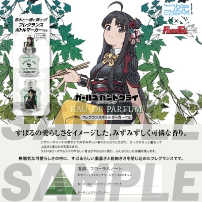 【グッズ-香水】ガールズバンドクライ 安和すばる オードパルファム(フレグランスボトルマーカー付き)