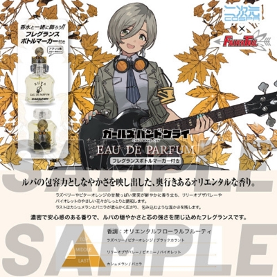 【グッズ-香水】ガールズバンドクライ ルパ オードパルファム(フレグランスボトルマーカー付き)