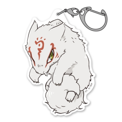 【グッズ-キーホルダー】夏目友人帳 斑 アクリルつままれ