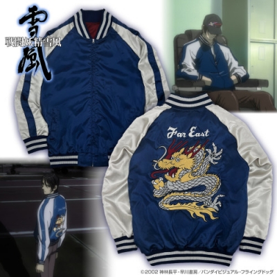 【グッズ-ジャンパー・コート】戦闘妖精雪風 深井零 刺繍スカジャン/L