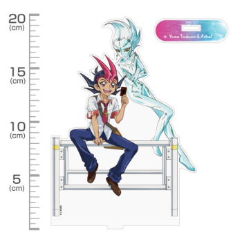 グッズ-スタンドポップ】遊☆戯☆王ZEXAL 描き下ろし 九十九遊馬 遊戯王 アクリルスタンド 遊馬 アストラル