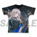 【グッズ-Tシャツ】ガールズバンドクライ 描き下ろし 河原木桃香 フルグラフィックシームレスTシャツ 運命の華Ver./XLの画像
