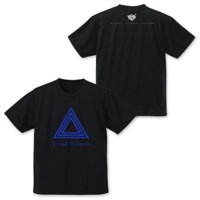 【グッズ-Tシャツ】アイドルマスター シンデレラガールズ Triad Primusロゴ ドライTシャツ/BLACK-L