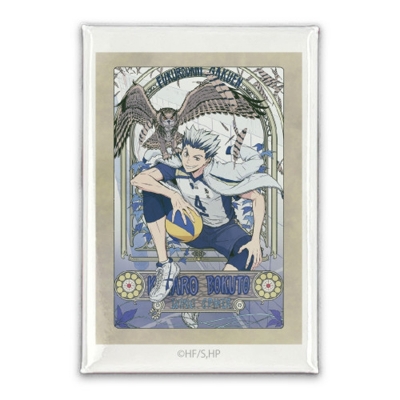 【グッズ-バッチ】ハイキュー!! 木兎光太郎 スクエア缶バッジ 飛翔Ver.