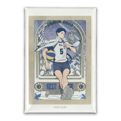 【グッズ-バッチ】ハイキュー!! 赤葦京治 スクエア缶バッジ 飛翔Ver.