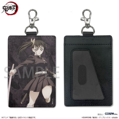 【グッズ-パスケース】鬼滅の刃 栗花落カナヲ パスケース(ナスカン付き)