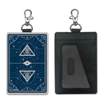 【グッズ-パスケース】都市伝説解体センター イルミナカード パスケース(ナスカン付き)