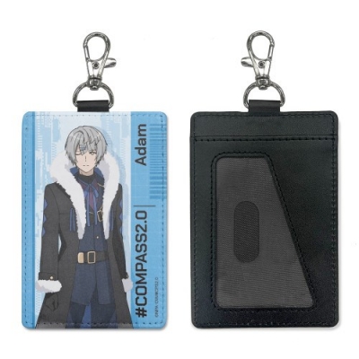 【グッズ-パスケース】#コンパス2.0 戦闘摂理解析システム アダム パスケース(ナスカン付き)