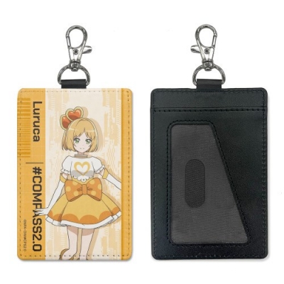 【グッズ-パスケース】#コンパス2.0 戦闘摂理解析システム ルルカ パスケース(ナスカン付き)