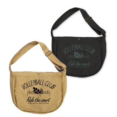 【グッズ-バッグ】ハイキュー!! 青葉城西高校バレーボール部 ニュースペーパーバッグ/SAND KHAKI