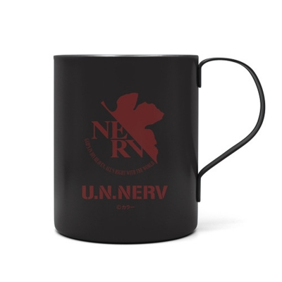【グッズ-マグカップ】EVANGELION NERV 二層ステンレスマグカップ(塗装)