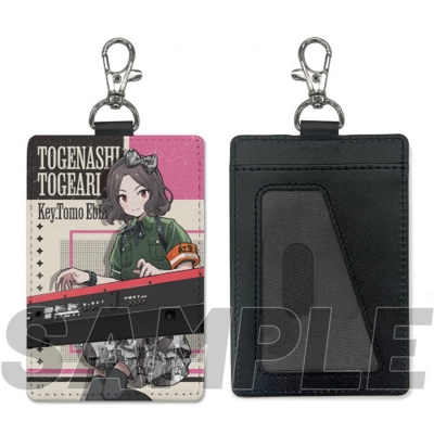 【グッズ-パスケース】ガールズバンドクライ 描き下ろし 海老塚智 パスケース(ナスカン付き) 運命の華Ver.