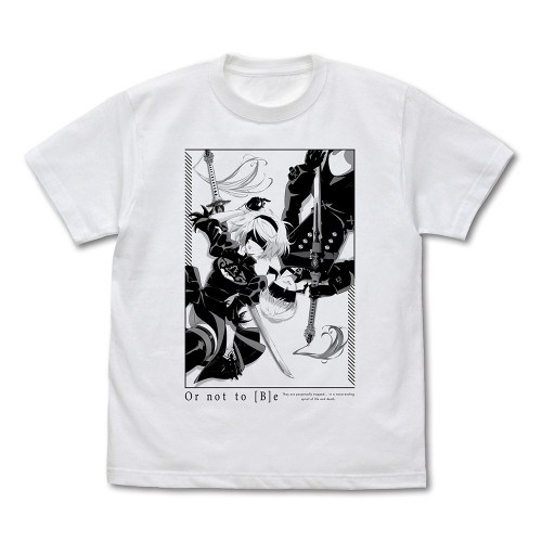 NieR:Automata Ver1.1a 2B & 9S Tシャツ/WHITE-L
