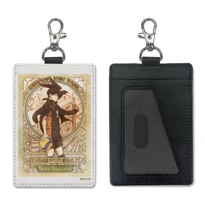 【グッズ-パスケース】ハイキュー!! 影山飛雄 パスケース(ナスカン付き) 飛翔Ver.